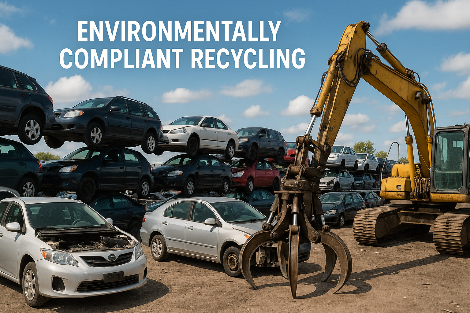 Car Scrap Yards in Caledon: Environmentally Compliant Recycling