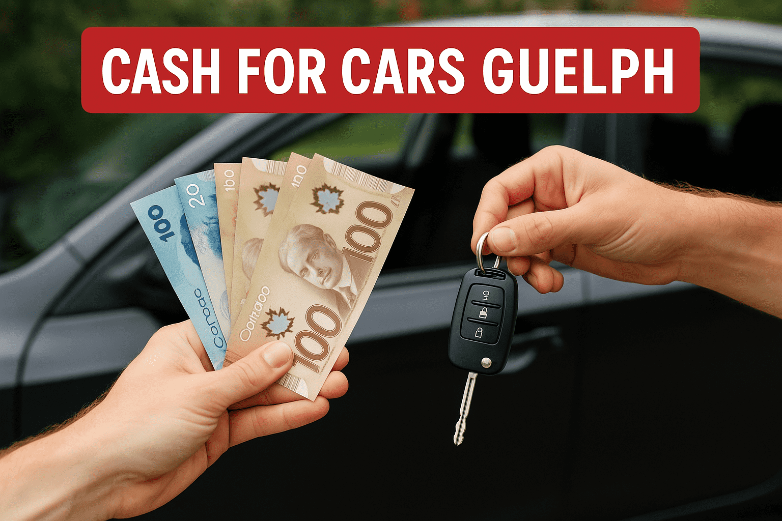 Cash for Cars Guelph: Get a No-Obligation Quote