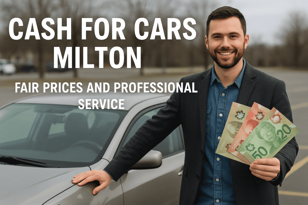 Cash for Cars Milton: Fair Prices and Professional Service