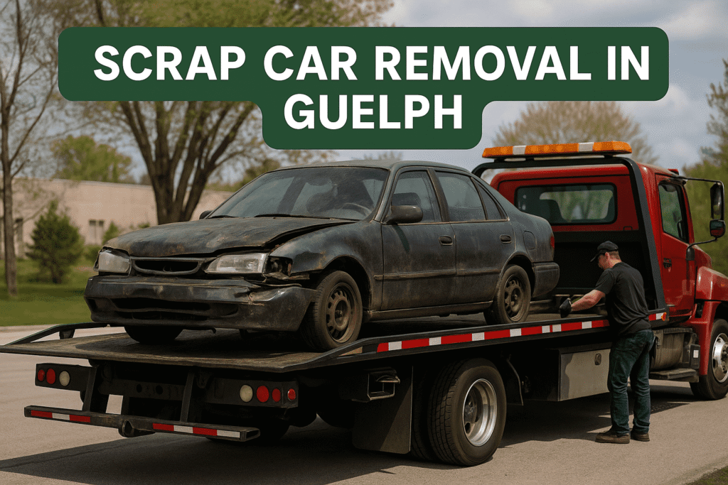 Fast and Reliable Scrap Car Removal in Guelph: We Handle Everything