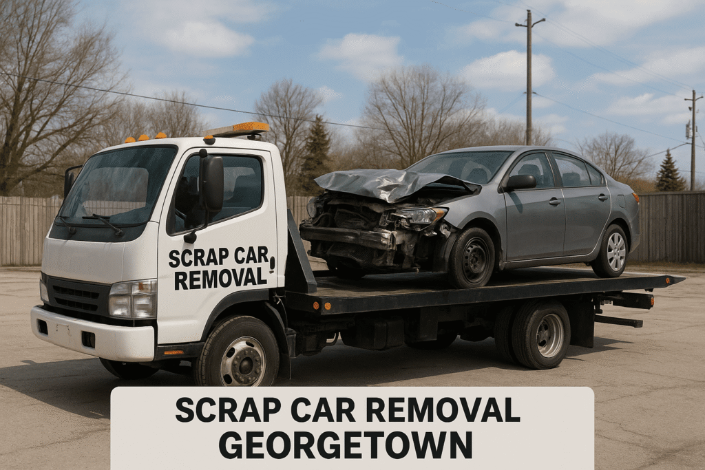 Prompt Scrap Car Removal in Georgetown: Schedule Your Free Towing
