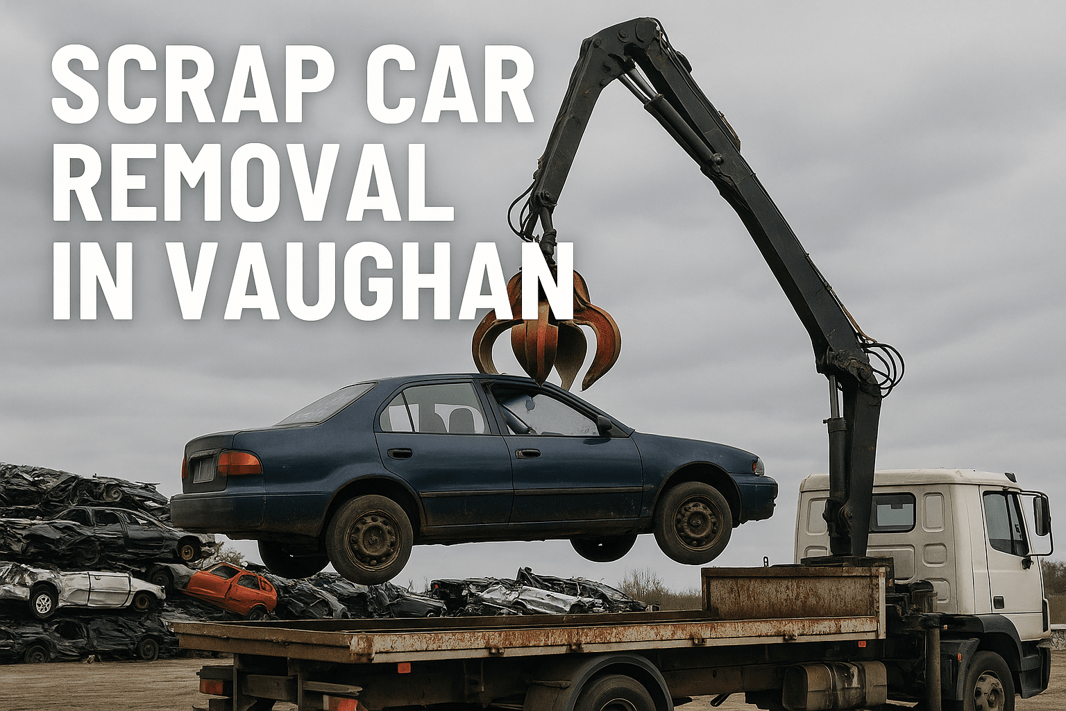 Same-Day Scrap Car Removal in Vaughan: Fast and Convenient