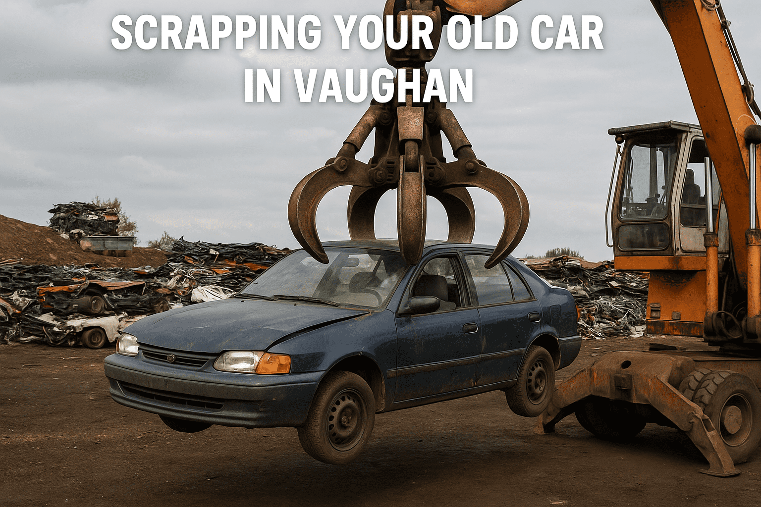 Scrapping Your Old Car in Vaughan A Simple and Stress-Free Process