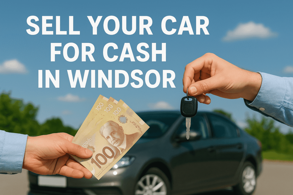Sell Your Car for Cash in Windsor: We Make It Easy