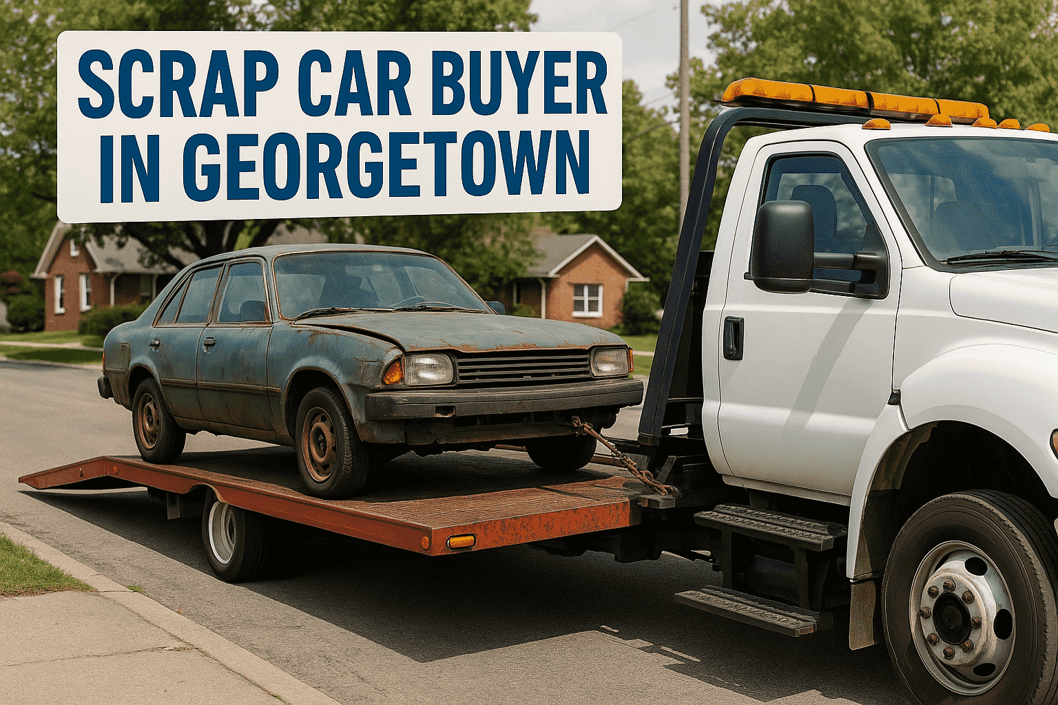 The Leading Scrap Car Buyer in Georgetown: Contact Us for a Quote