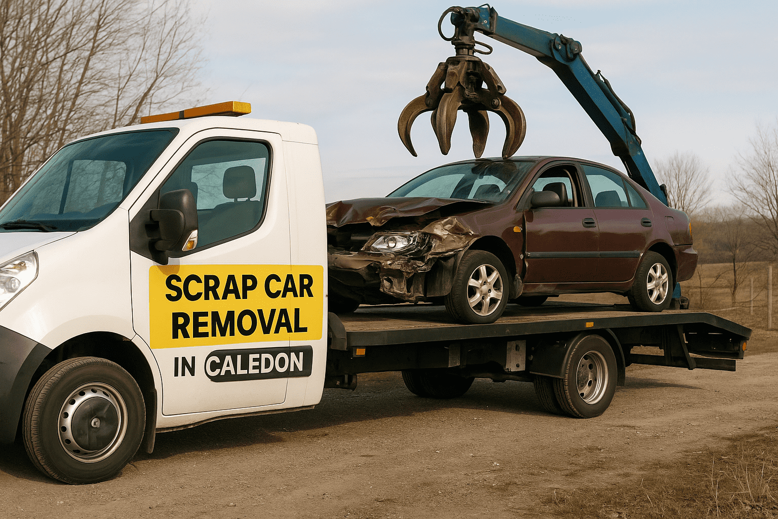 Your Local Experts for Scrap Car Removal in Caledon
