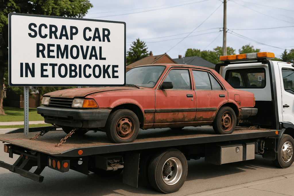 Your Trusted Source for Scrap Car Removal in Etobicoke