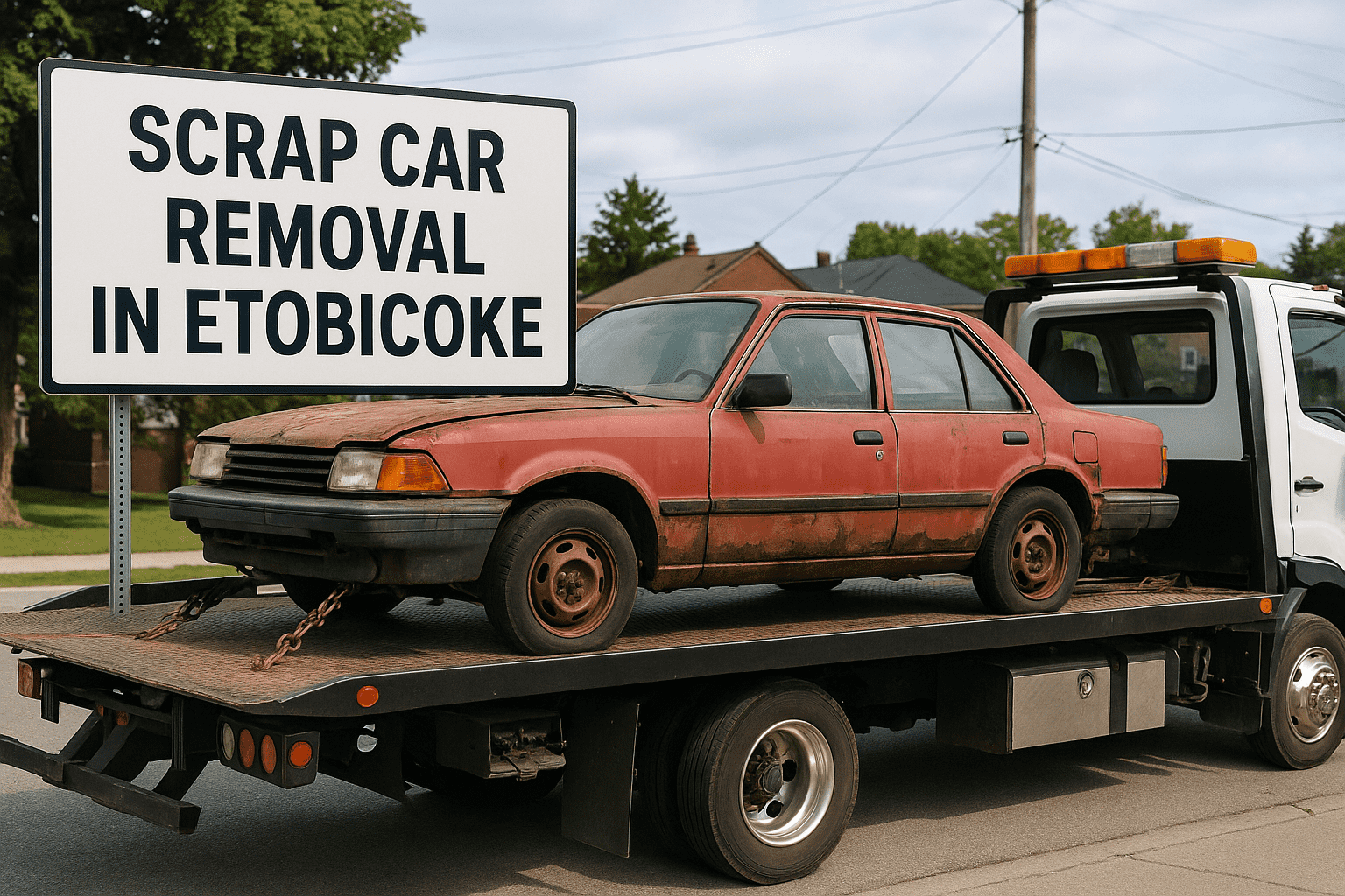 Your Trusted Source for Scrap Car Removal in Etobicoke